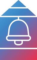 Vector Design Bell Tower Icon Style