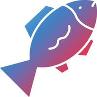 vector diseño peces icono estilo