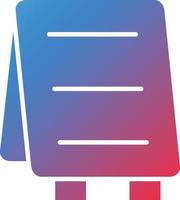 Vector Design Menu Board Icon Style