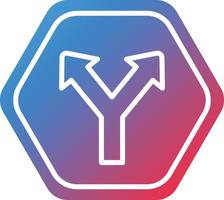 Vector Design Intersection Icon Style