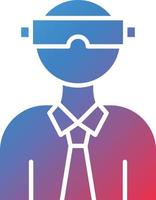 Vector Design Virtual Reality Icon Style