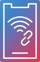 Vector Design Mobile Hotspot Icon Style