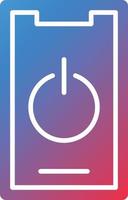 Vector Design Mobile Power Icon Style