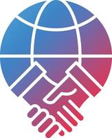 Vector Design Global Business Icon Style
