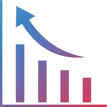 Vector Design Bar Chart Icon Style