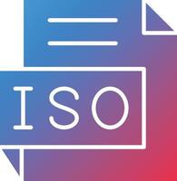 Vector Design ISO Icon Style