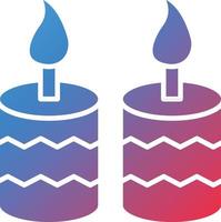 Vector Design Candle Icon Style