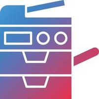 Vector Design Copy Machine Icon Style