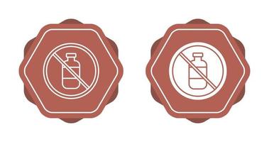 No Liquids Vector Icon