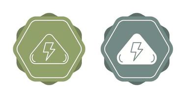 Electrical Hazard Vector Icon