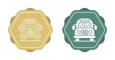 School Bus Vector Icon