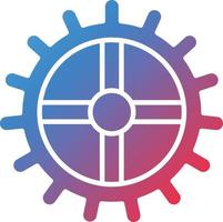 Vector Design Cogwheel Icon Style