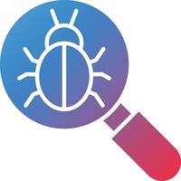 Vector Design Bug Icon Style