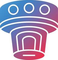 Vector Design Smoke Detector Icon Style