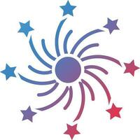 Vector Design Firework Icon Style