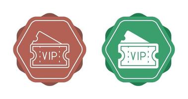 Vip Privilege Vector Icon