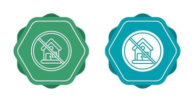 No House Vector Icon