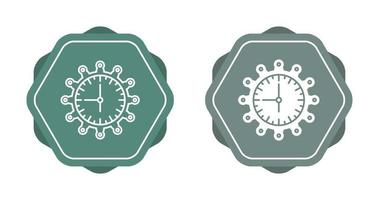 icono de vector de reloj