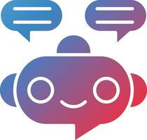 Vector Design Chatbot Icon Style