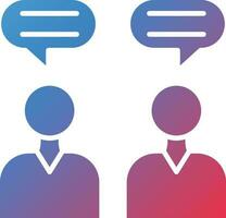 Vector Design Dialogue Icon Style