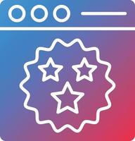 Vector Design Reputation Icon Style