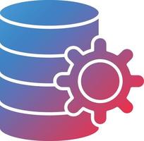 Vector Design Data Management Icon Style