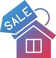 Vector Design House Sale Icon Style