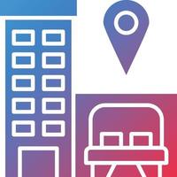 Vector Design Accommodation Icon Style