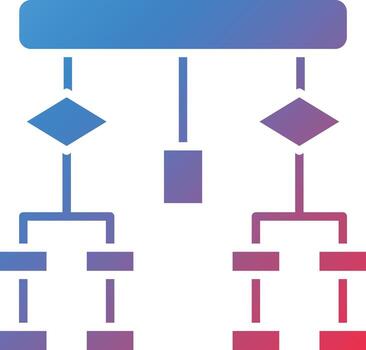 Vector Design Flowchart Icon Style