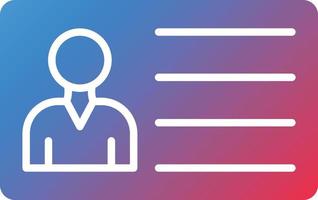 Vector Design Member Card Icon Style