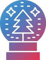 Vector Design Snow Globe Icon Style