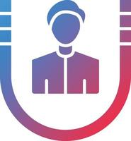 Vector Design User Engagement Icon Style