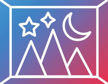 Vector Design Picture Frame Icon Style