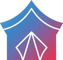 Vector Design Tent Icon Style