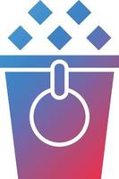 Vector Design Ice Bucket Icon Style