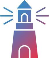 Vector Design Lighthouse Icon Style