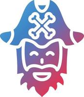 3808 - Pirate Beard.eps vector