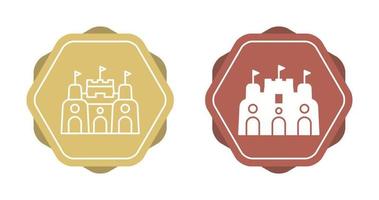 Sand Castle Vector Icon