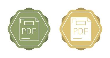 PDF Vector Icon