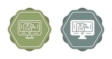 Digital Booking Vector Icon