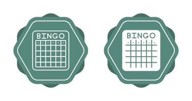 Bingo Vector Icon