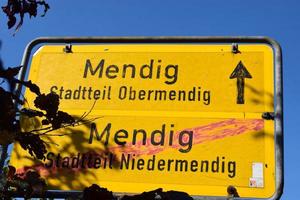 City Limits sign of Mendig photo