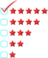 la revue 3d évaluation étoiles pour meilleur excellent prestations de service évaluation pour satisfaction. la revue pour qualité client évaluation retour. png