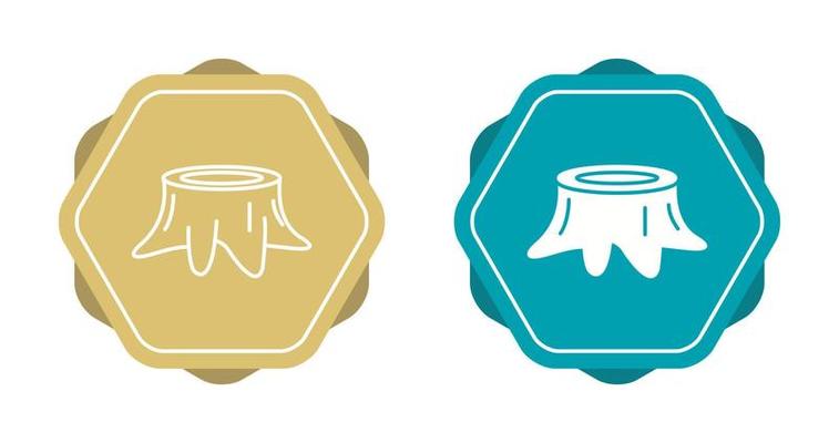 Stump Vector Icon