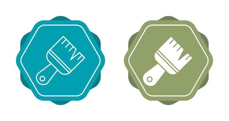 Paint Brush Vector Icon