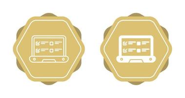 Online Exam Vector Icon