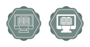 Online Learning Vector Icon