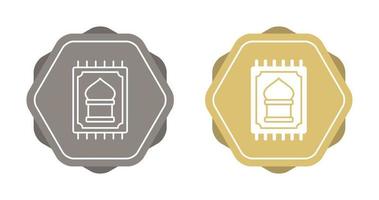 Prayer Rug Vector Icon