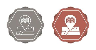 Library Location Vector Icon