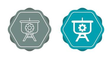 Setting Presentation Vector Icon